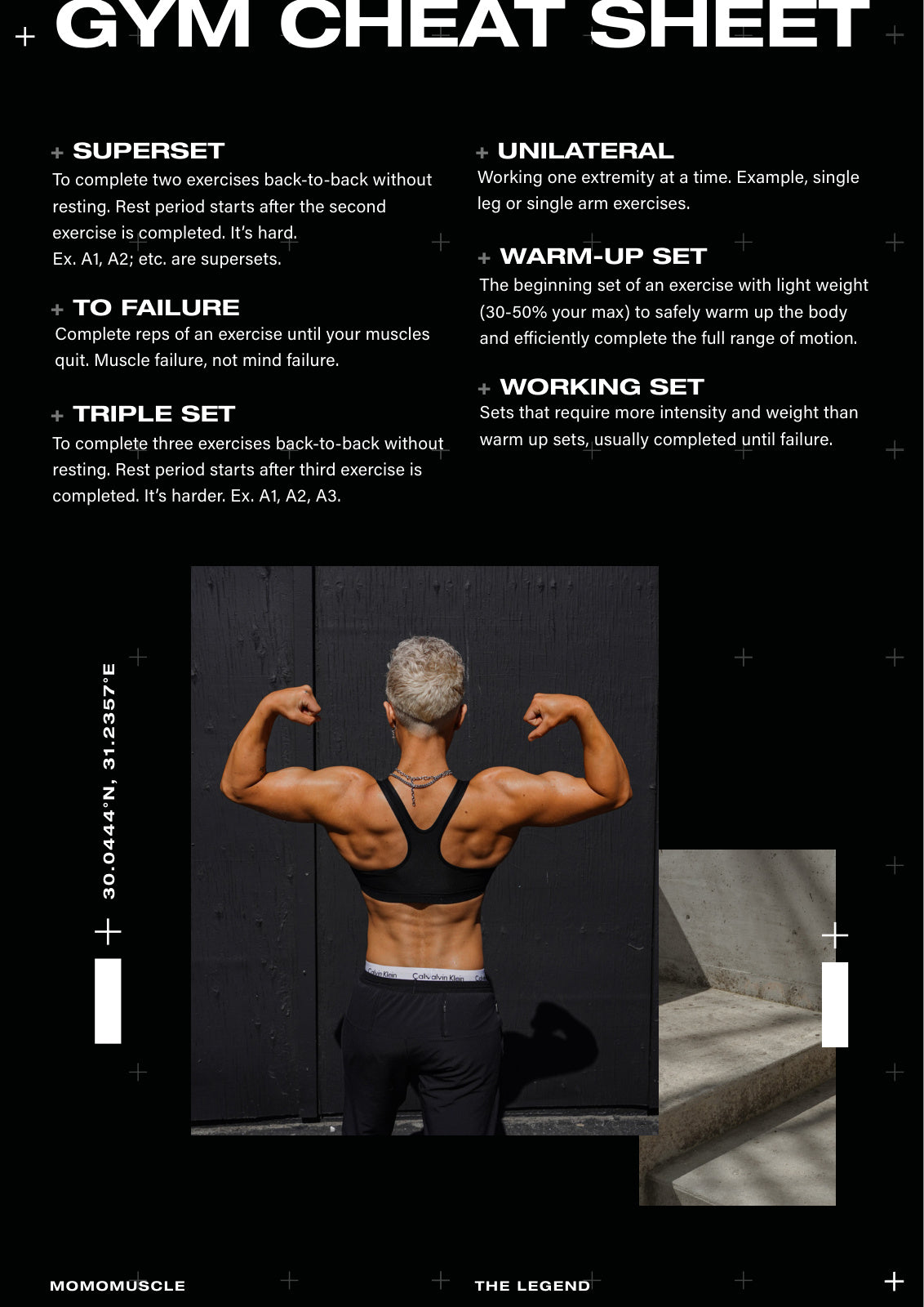 The Legend Program · page 15 · the gym cheat sheet