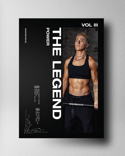 The Legend Book Cover in black