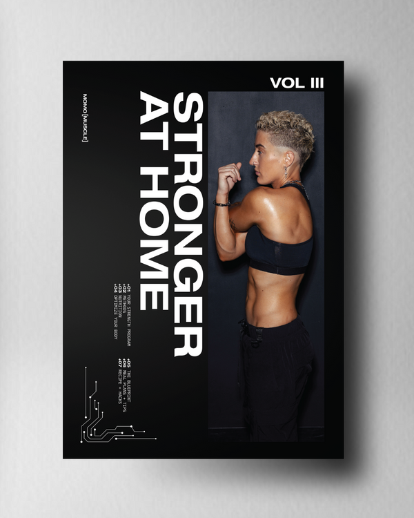 Stronger at home program cover in black