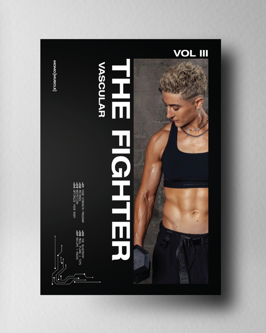 The Fighter Book Cover in black